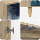  Kreveta RAALTE Sonoma 102 x 33 x 75 cm Konstruirano drvo | shoptok.hr