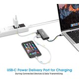X Wave Adapter 6in1 Tip-C na HDMI USB3 SD,RJ-45 port replikator,blister | ePonuda.com