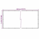  Mreža za prikolicu zelena 2x3,5 m HDPE | shoptok.hr