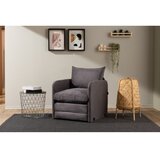 Atelier Del Sofa fotelja na razvlačenje saga single grey