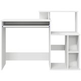  Stol s ladicama Bijelo 120,5 x 44 x 88,5 cm Konstruirano drvo | shoptok.hr