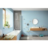 Hansgrohe enoročna armatura za umivalnik Talis E 110 z zgornjim delom sifona (71711000) | Shoptok.si