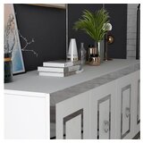 Hanah home komoda karya white silver | ePonuda.com
