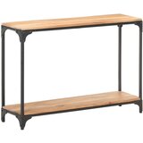vidaXL Konzolna mizica 110x30x75 cm trden akacijev les, (20624904) Cene