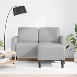 SOFA 2-sjed s ležaljkom u obliku slova L oblak siva 125 cm | Eponuda.com