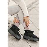 Big Star Snow boots with platform decoration Big Star Black | shoptok.hr
