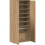 vidaXL Highboard Umetniški hrast 80x39x178 cm Inženirski les | Shoptok.si