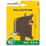 SCHELLENBERG Mehanizam za rolo zavjesu (Zidna montaža, Širina trake: 14 mm, Smeđa) | shoptok.hr