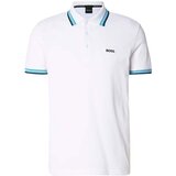 Boss Paddy Piqué Polo Shirt Open White/Blue Bijela Cijene