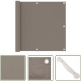 The Living Store Balkonsko platno taupe 90x300 cm oksford blago - Balkonsko Platno, (21742916) Cene