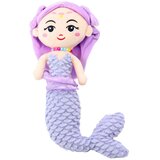 Plišana sirena s koraljima, ljubičasta igračka 32 cm | shoptok.hr