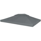  Streha za paviljon 2-delna 310 g/m² 4x3 m antracitna, (20580618) | Shoptok.si