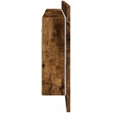  LED kupaonski ormarić s ogledalom boja hrasta 100 x 12 x 45 cm | shoptok.hr