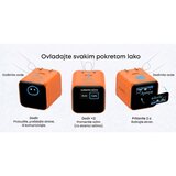 Anker Nano 45W putni zidni punjač sa ekranom, USB-C port, plavi Cene