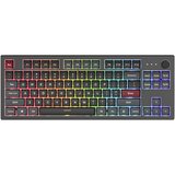 MONTECH MKey TKL keyboard Gaming USB Burgundy, Dark Grey | shoptok.hr