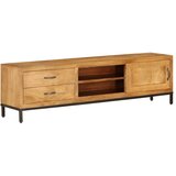 The Living Store TV omarica iz trdnega mangovega lesa 140x30x40 cm - TV Stojalo, (21374264) Cene