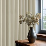 DECONOVO ekstra široka termo zatemnitvena zavesa z nabornim trakom - 260 x 300 cm odprta embalaža | Shoptok.si