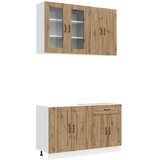  Kuhinjska jedinica KALMAR 4 pcs Hrast artisan Konstruirano drvo | Eponuda.com