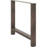  Noge za blagovaonski stol Prirodni čelik 2 kom 90 x (72-73) cm Čelik - Prirodna 90 x (72-73) cm 2 1 | shoptok.hr