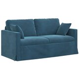 SOFA 2 pcs Plava 158 x 78 x 80 cm Baršun | shoptok.hr
