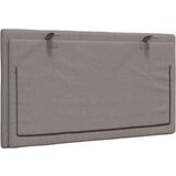 vidaXL Vzglavna stranica taupe 90 cm blago | Shoptok.si