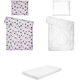  Posteljina set 5 elemenata za krevet 160x80 cm uzorak-32 Cijene