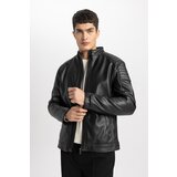 Defacto water Repellent Slim Fit Stand Collar Taffeta Jacket Coat | ePonuda.com