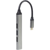  USB HUB GEMBIRD 4-port Type-C GEMBIRD (USB3 x 1 port, USB2 x 3 ports), silver, UHB-CM-U3P1U2P3-03 | Eponuda.ba