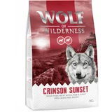 Wolf of Wilderness 2 x 1 kg suha hrana po posebni ceni! - Crimson Sunset - jagnjetina & koza