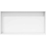  Niša za tuš mat bijela 62x32x9 cm nehrđajući čelik | shoptok.hr
