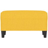  Klupa Svjetložuta 70 x 35 x 41 cm od tkanine | shoptok.hr