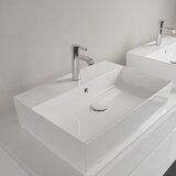 Villeroy Boch 4A076001 Memento 2.0 60 x 42 cm nadpultni keramični umivalnik z odprtino za armaturo | Shoptok.si