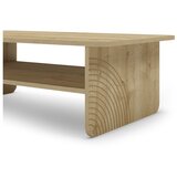 Marckeric Stolić za kavu s pločom stola u dekoru hrasta u prirodnoj boji 60x110 cm Daira – | shoptok.hr