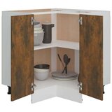 vidaXL Kuhinjska omarica dim. hrast 75,5x75,5x80,5 cm inženirski les | Shoptok.si