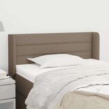  Vzglavje z ušesi taupe 83x16x78/88 cm blago Cene