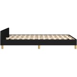 Okvir kreveta bez madraca crni 120x190 cm od tkanine | shoptok.hr