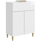  Kreveta s ladicama Bijela visokog sjaja 66 x 34,5 x 90 cm | shoptok.hr
