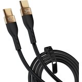 3mk Hyper silikonski Kabel USB-C v USB-C 100W 5A 200cm, črn | Shoptok.si