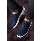 Ducavelli Night Genuine Leather Men's Casual Shoes, Summer Shoes, Lightweight Shoes, Lace-Up Leather Shoes. Cene