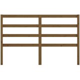  Uzglavlje za krevet boja meda 166 x 4 x 100 cm masivna borovina | shoptok.hr