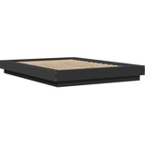  Okvir za krevet s LED svjetlima crni 120 x 190 cm drveni | shoptok.hr