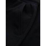Ombre Men's knit shorts with rolled up legs - black | Eponuda.ba