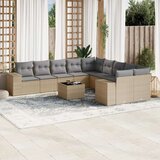  11-dijelni set vrtnih sofa od poliratana s jastucima bež | shoptok.hr