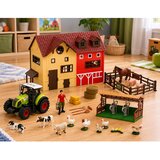 Farm Set With Tractor and Barn Animals Figures Accessories 44 pcs. | Shoptok.si