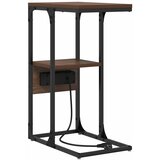  Noćni ormar Smeđi hrast 41,5 x 26 x 60,5 cm Konstruirano drvo | shoptok.hr