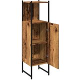  Kupaonski ormarić staro drvo 33x33x120 5 cm konstruirano drvo | shoptok.hr