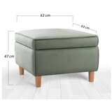 Atelier Del Sofa Tabure Roscen, 63x43x63cm, Zeleni | Eponuda.ba