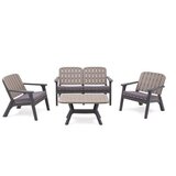 Hanah home Club sto Silva, 90x52.5x45 cm, Siva | Eponuda.ba