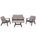 Hanah home silva - anthracite, mink anthracitemink coffee table | ePonuda.com