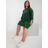 RELEVANCE Tunic-RV-TU-7505.15-dark green | Shoptok.si